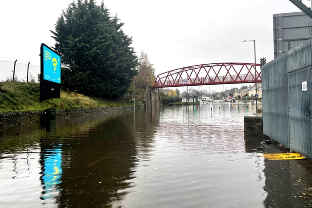 The amber "heavy rain" alert, covering Aberdeen, Aberdeenshire, Angus and Perth and Kinross, warns some fast-flowing or deep floodwater is likely, "causing danger to life". Picture date: Friday November 18, 2022.