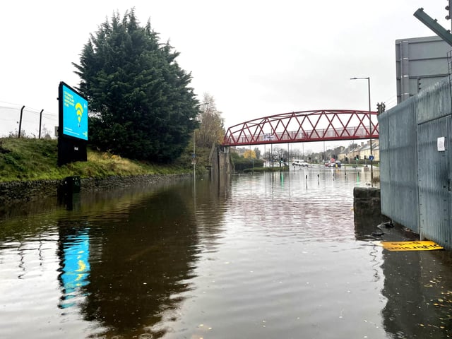 The amber "heavy rain" alert, covering Aberdeen, Aberdeenshire, Angus and Perth and Kinross, warns some fast-flowing or deep floodwater is likely, "causing danger to life". Picture date: Friday November 18, 2022.