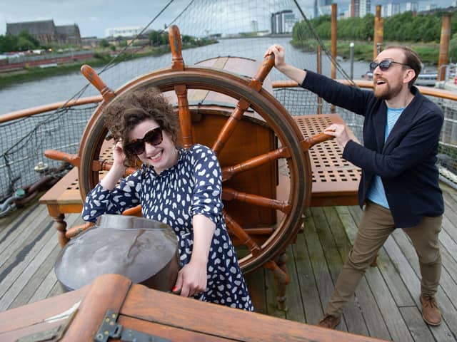 Actor, director and playwright Isobel McArthur and musician, sound designer and composer Michael John McCarthy are leading the creation of the new stage version of Kidnapped for the National Theatre of Scotland.
