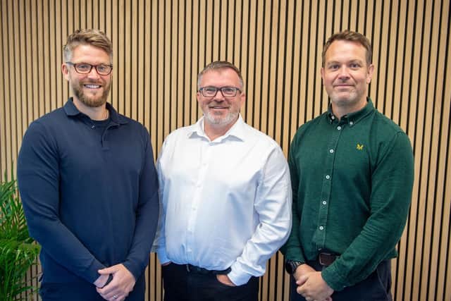 Gary Caudrey, David Tibbs, Graeme Gallagher