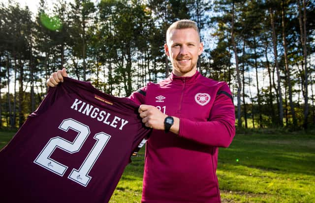 Stephen Kingsley signed a one-year deal with hearts earlier this week. Picture: SNS