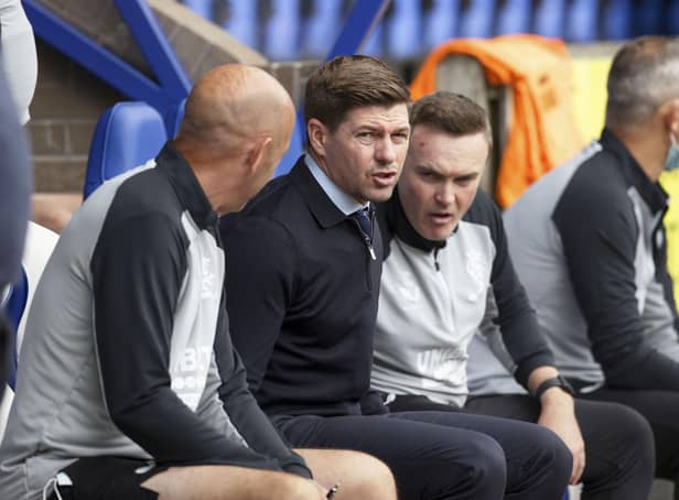 Gary McAllister, left, and Tom Culshaw, right, are among the staff to join ex-Rangers boss Steven Gerrard in departing Villa Park.