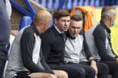Gary McAllister, left, and Tom Culshaw, right, are among the staff to join ex-Rangers boss Steven Gerrard in departing Villa Park.