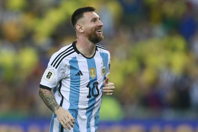 Argentina's forward Lionel Messi will likely come up against Johnston in the summer.