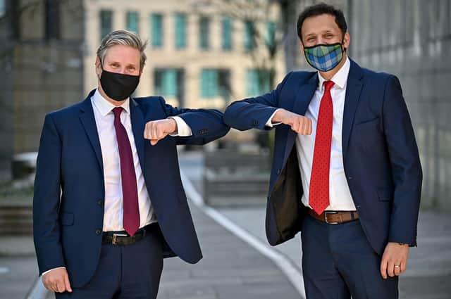 Former Labour voters who now support nationalist parties are unlikely to be tempted back by Sir Keir Starmer and Anas Sarwar’s version of diet independence (Picture: Jeff J Mitchell/Getty Images)