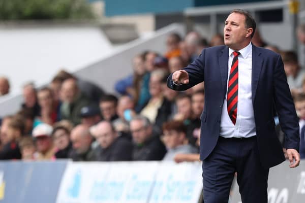 Ross County manager Malky Mackay during the match against Celtic.