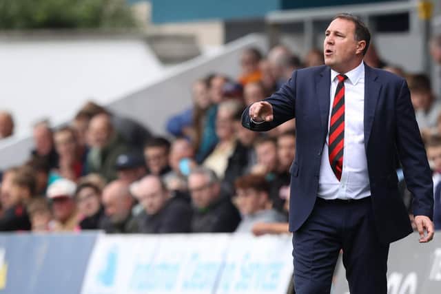 Ross County manager Malky Mackay during the match against Celtic.