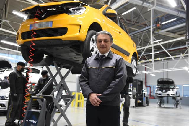 Under Renault Group chief executive Luca de Meo, the firm has developed used-car factories to refurbish vehicles on an industrial scale (Picture: Eric Piermont/AFP via Getty Images)
