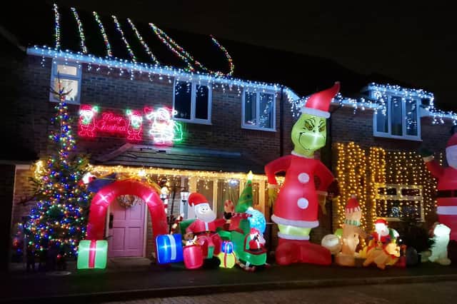 Christmas lights always appear in the lead-up to December 25