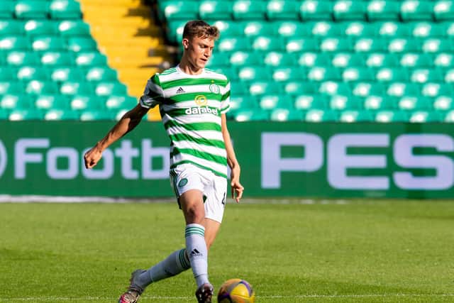 Felllow young Celtic centre-back says he would have "massive confidence in 18-year-old centre-back Dane Murray performing if he is given his first competitive senior start in the return leg of the club's Champions League qualifier in Midtjylland next week.(Photo by Rob Casey / SNS Group)