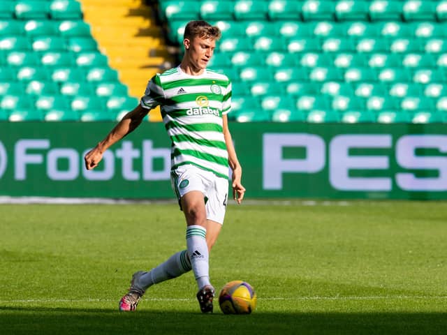 Felllow young Celtic centre-back says he would have "massive confidence in 18-year-old centre-back Dane Murray performing if he is given his first competitive senior start in the return leg of the club's Champions League qualifier in Midtjylland next week.(Photo by Rob Casey / SNS Group)