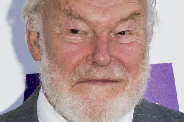 In recent years Timothy West gained new fans, cruising Britain's waterways with wife Prunella Scales (Picture: Tristan Fewings/Getty Images)