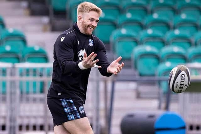 Kyle Steyn is back in the groove for Glasgow Warriors after more than a year out.
