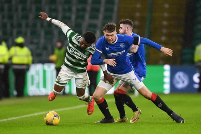 Rangers and Celtic's B teams currently play in the Lowland League.