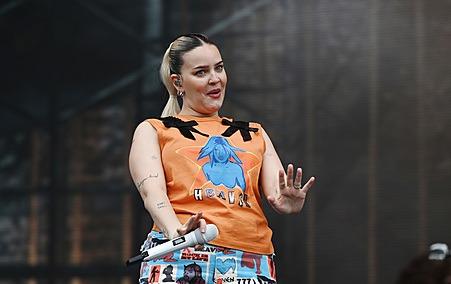 Singer/songwriter Anne-Marie performed a hit-packed set on the Main Stage on Sunday.