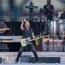 Bruce Springsteen, with the E Street Band on stage at Murrayfield PIC: Jane Barlow/PA Wire