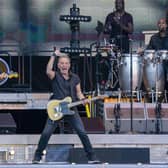 Bruce Springsteen, with the E Street Band on stage at Murrayfield PIC: Jane Barlow/PA Wire