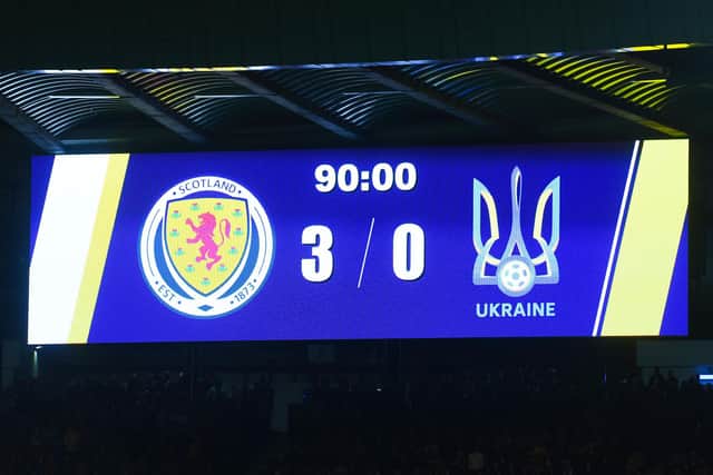 Scotland were very impressive in their 3-0 win over Ukraine.  (Photo by Craig Foy / SNS Group)