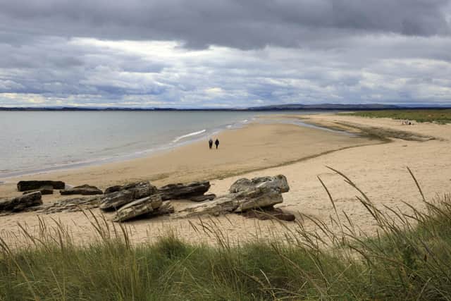 Miles of golden sand stretch along the North Sea coast from Dornoch Point, past Embo beach to the mouth of Loch Fleet National Nature Reserve