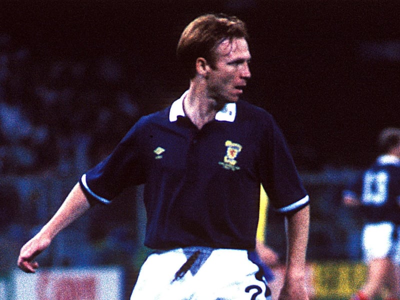 Played at three World Cups, which says it all, and emerged as the most capped centre half of a gilded generation of centre-halves, although he actually made his Scotland debut in midfield against Portugal in 1980 alongside Graeme Souness and Archie Gemmill. Grew into a colossus for Scotland, often playing alongside clubmate Willie Miller, although Alan Hansen was preferred at the World Cup in 1982 (McLeish came on for half an hour against Brazil). He started one game in Mexico in 1986, all three at Italia 90 but missed out at Euro 92 due to injury. Was recalled amid multiple call-offs for what proved his last cap v Malta at Ibrox in 1993 as Scotland sought to get their USA ’94 campaign back on track, bowing out with 3-0 victory.
