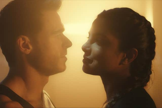 Richard Madden as Mason Kane and Priyanka Chopra Jonas as Nadia Sinh in Citadel. Picture: Prime Video