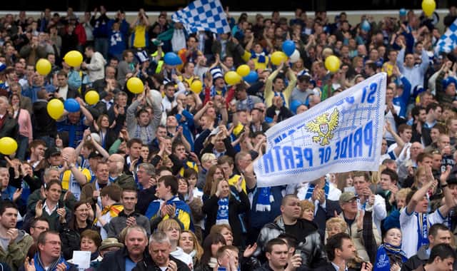St Johnstone and Hibs fans will be in attendance at Hampden Park for the Scottish Cup final. Picture: SNS