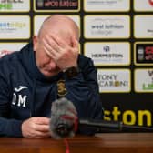 Livingston boss David Martindale may be forced back to the drawing board. Picture: SNS