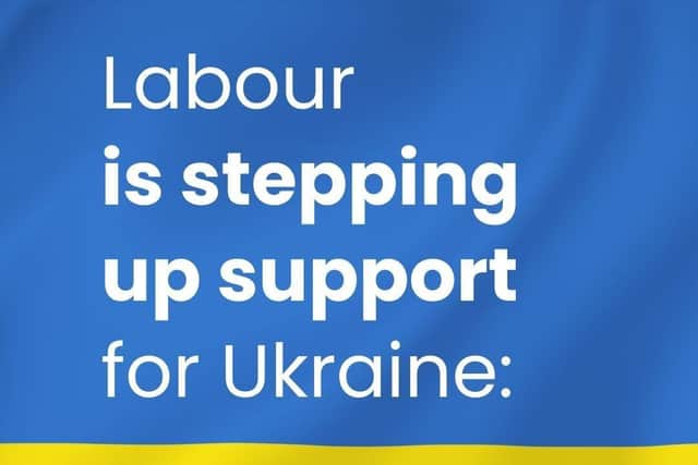 Labour support for Ukraine