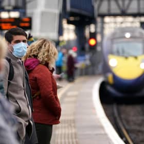 Face masks should still be worn in crowded places to reduce the spread of Covid, says Dr Gwenetta Curry (Picture: Gareth Fuller/PA)