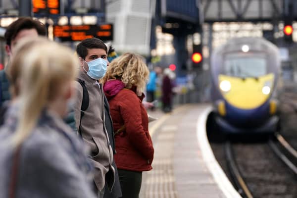 Face masks should still be worn in crowded places to reduce the spread of Covid, says Dr Gwenetta Curry (Picture: Gareth Fuller/PA)