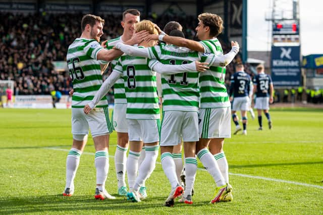 Celtic have scored 13 goals in three league games against Dundee. (Photo by Ross MacDonald / SNS Group)