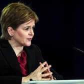 First Minister Nicola Sturgeon. Picture: Andy Buchanan - Pool/Getty Images