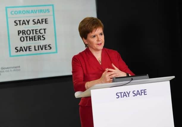 Nicola Sturgeon will continue to front up the daily Coronavirus briefings