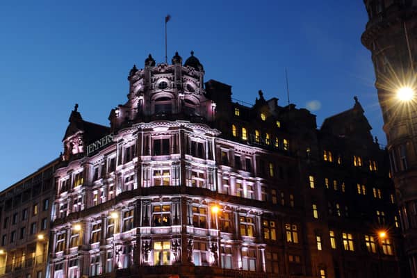 Jenners on Edinburgh's Princes Street closed its doors as a department store in 2020 and is due to undergo a major makeover. Picture: Jane Barlow