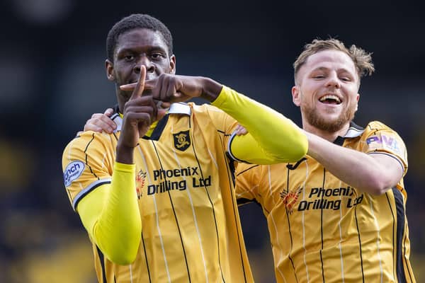 Livingston boss David Martindale expects to sell Joel Nouble this summer. (Photo by Roddy Scott / SNS Group)