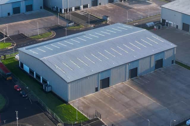 The £55m Belgrave Logistics Park covers about 262,000 sq ft across five buildings. Picture: contributed.