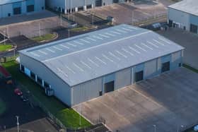 The £55m Belgrave Logistics Park covers about 262,000 sq ft across five buildings. Picture: contributed.