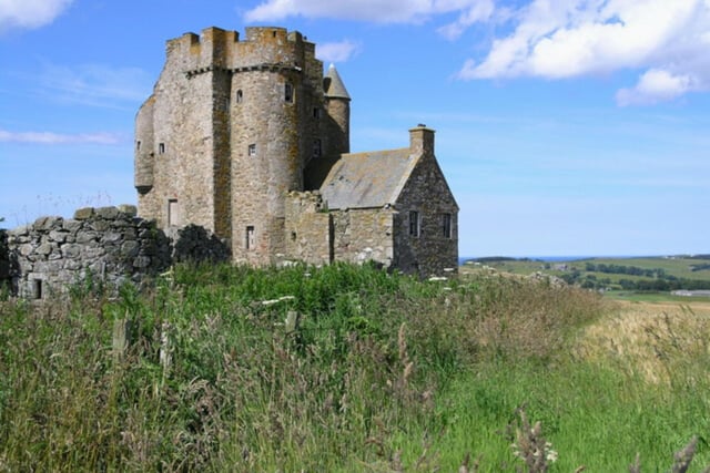 The A-listed remains of Inchdrewer Castle were sold to a private buyer for approximately £400,000 following its abandonment in the early 1900s and weatherproofing in the 1970s. From the historical records that remain, it is believed to have been built in the early 1500s and bought by Sir Walter Ogilvie of Dunlugas in 1557 from the Curror family. Lord Banff lived in the castle until 1713, when he was murdered and left to burn as a fire raged at Inchdrewer Castle. More misfortune befell the place when, in 1846, the Duke of Cumberland lay siege to the castle while hunting for Bonnie Prince Charlie.