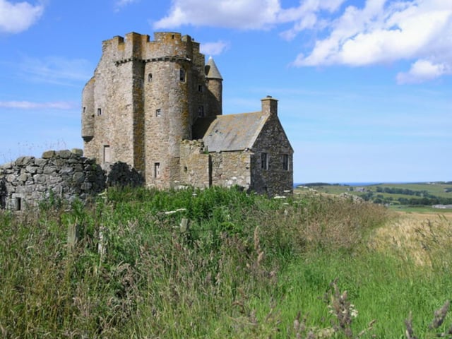 The A-listed remains of Inchdrewer Castle were sold to a private buyer for approximately £400,000 following its abandonment in the early 1900s and weatherproofing in the 1970s. From the historical records that remain, it is believed to have been built in the early 1500s and bought by Sir Walter Ogilvie of Dunlugas in 1557 from the Curror family. Lord Banff lived in the castle until 1713, when he was murdered and left to burn as a fire raged at Inchdrewer Castle. More misfortune befell the place when, in 1846, the Duke of Cumberland lay siege to the castle while hunting for Bonnie Prince Charlie.