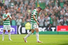 Tom Rogic could not hide his emotion in his last match for Celtic.