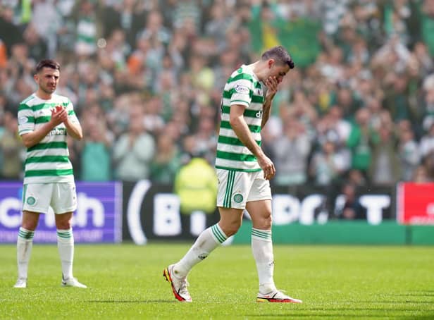 Tom Rogic could not hide his emotion in his last match for Celtic.