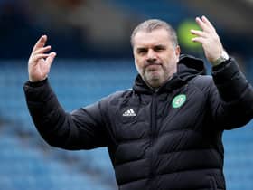 Celtic manager Ange Postecoglou is alert to the prospect of transfer bids for his star players this summer. (Photo by Craig Williamson / SNS Group)