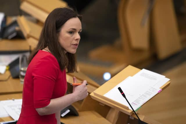 SNP Finance Secretary Kate Forbes