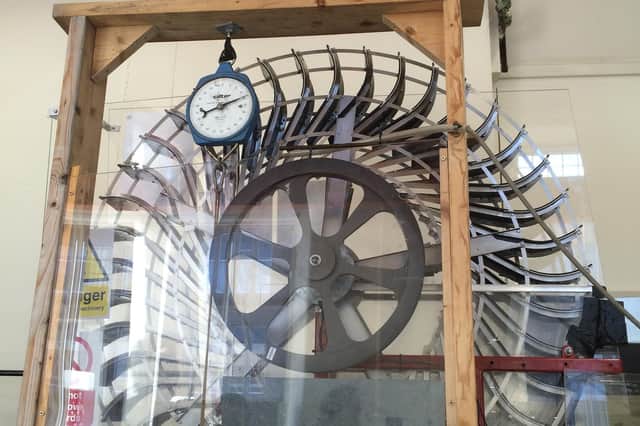 A prototype of the first water wheel to be patented in 138 years. Carruthers Wheel is truly innovative, producing electricity from waterfalls and rivers with less than five metres drop.