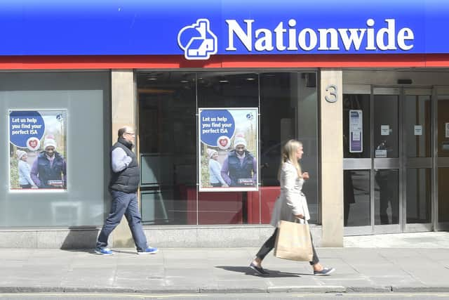 High street mutual Nationwide Building Society, which rescued the Dunfermline Building Society during the financial crisis, retains a sizeable branch network across the UK. Picture: Greg Macvean