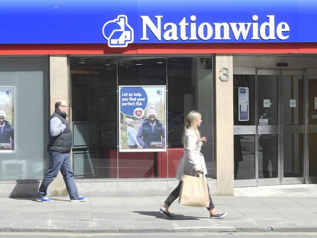 High street mutual Nationwide Building Society, which rescued the Dunfermline Building Society during the financial crisis, retains a sizeable branch network across the UK. Picture: Greg Macvean