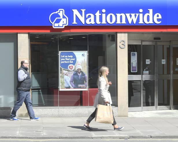 High street mutual Nationwide Building Society, which rescued the Dunfermline Building Society during the financial crisis, retains a sizeable branch network across the UK. Picture: Greg Macvean
