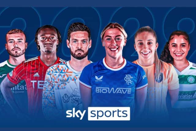 Sky Sports have signed a new deal with the SPFL which includes huge investment for the Scottish Women's Premier League. Cr: Sky Sports