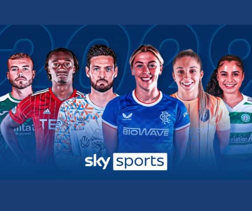 Sky Sports have signed a new deal with the SPFL which includes huge investment for the Scottish Women's Premier League. Cr: Sky Sports