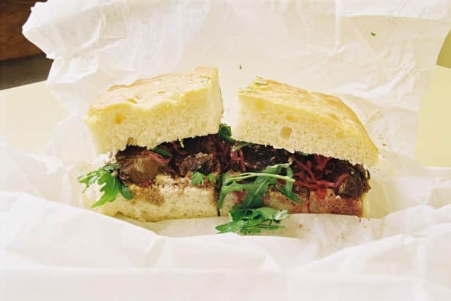 Owners Matt Belcher and Natasha Ferguson, invented arguably the best sandwich in Edinburgh in 2019